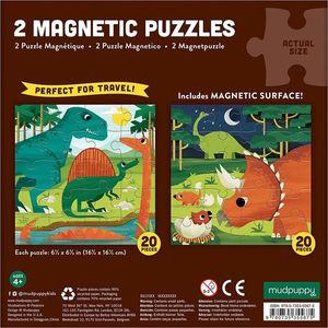 Mudpuppy Puzzle magnetyczne Dinozaury 5