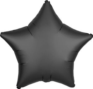 AMSCAN Balon foliowy gwiazda czarna - 43 cm - 1 szt. uniwersalny 1