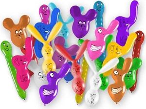 GMR Baloniki kształty zwierzątka - duże 50 - 70 cm - mix kolorów i kształtów - 5 szt. uniwersalny 1