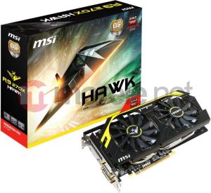 Karta graficzna MSI Radeon R9 270X HAWK, 2GB GDDR5 (256 Bit), HDMI, DVI, DP (R9 270X HAWK) 6