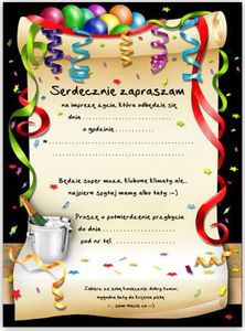 DP Craft Zaproszenie z kopertą na 18-tke - 1 szt. uniwersalny 3