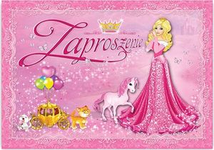 DP Craft Zaproszenie urodzinowe Księżniczka - 1 szt. uniwersalny 2