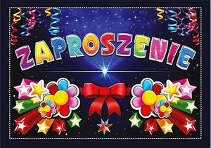 DP Craft Zaproszenie urodzinowe - 1 szt. uniwersalny 2