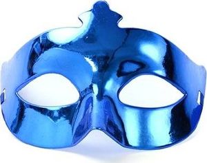 Party Deco Maska karnawałowa wenecka niebieska - 1 szt. uniwersalny 1