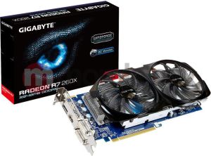 Karta graficzna Gigabyte R7 260XOC 2GB DDR5 PCI-E 128BIT 2DVI/HDMI/DSub BOX - GV-R726XWF2-2GD 3