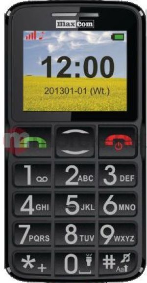 Telefon komórkowy Maxcom MM 432 BB Poliphone/Big button CZERWONY 1