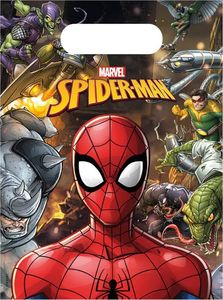 PROCOS Prezentowe torebki urodzinowe Spiderman Team Up - 6 szt. uniwersalny 1