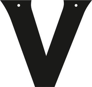 PartyShow Baner Personalizowany łączony - litera V uniwersalny 1