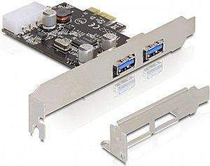 Kontroler Delock PCIe 2.0 x1 - 2x USB 3.0 (89243) 1