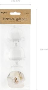 Party Deco Pudełeczka dla gości Patera - 3 szt. uniwersalny 2