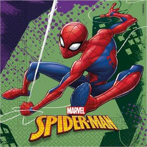 PROCOS Serwetki urodzinowe Spiderman Team Up - 33 cm - 20 szt. uniwersalny 1