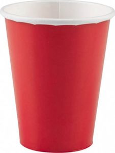 AMSCAN kubeczki czerwone 266 ml 20 sztuk uniwersalne (34836) 1