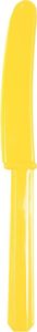 AMSCAN Nożyki plastikowe żółte - 10 szt. uniwersalny 1
