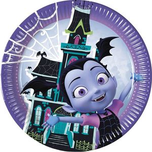 PROCOS talerzyki urodzinowe Vampirina 23 cm 8 sztuk uniwersalne (39203) 1