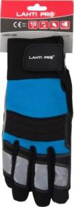Lahti Pro Rękawice Warsztatowe Czarno-niebieskie 7 (L280707K) 4