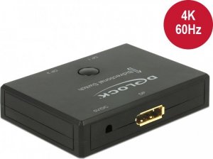 Delock DELOCK Umschalter Displayport 2-1 bidirektional 4K 60Hz 2