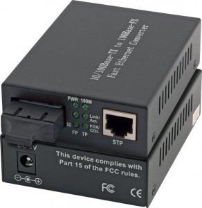 Konwerter światłowodowy EFB EFB Media Konverter RJ45-STP/SC 1310nm/10km,Fast Ethernet,SM 1