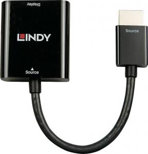 Adapter AV Lindy HDMI - D-Sub (VGA) czarny (38291) 2