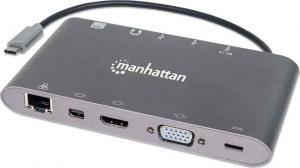 Stacja/replikator Manhattan 7w1 USB-C (152808) 1