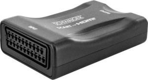 Adapter AV Schwaiger Scart - HDMI czarny (HDMSCA01 533) 1