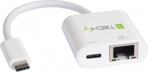 Karta sieciowa Techly USB-C RJ-45 (IADAP-USB31-ETGIGA2) 1
