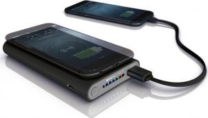 Powerbank Realpower PB-8000 Wireless 8000mAh Czarny 2