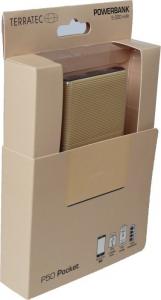 Powerbank TerraTec P50 5000mAh Kremowy 4
