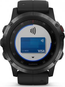 Zegarek sportowy Garmin  Fenix 5X Plus Czarny (010-01989-01) 6