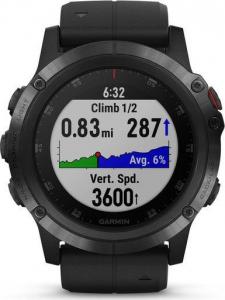 Zegarek sportowy Garmin  Fenix 5X Plus Czarny (010-01989-01) 7