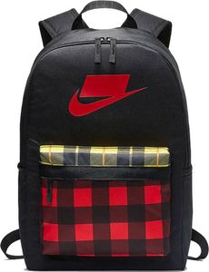 Nike Plecak sportowy Hernitage Bkpk 2.0 Aop czarno-czerwony (BA5880 010) 1