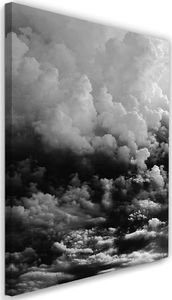 Feeby Obraz na płótnie – Canvas, czarne chmur 40x60 1