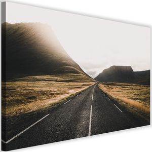 Feeby Obraz na płótnie – Canvas, droga i gór 60x40 1