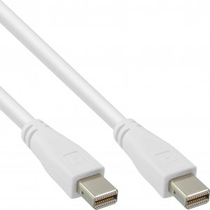 Kabel InLine DisplayPort Mini - DisplayPort Mini 2m biały (17122) 1