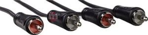 Kabel Hama RCA (Cinch) x2 - RCA (Cinch) x2 10m czarny (991222750000) 3