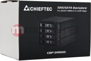 Kieszeń Chieftec 4x 3.5" SATA/SAS (CBP-3141SAS) 2