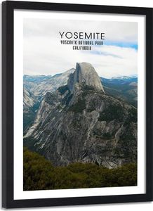 Feeby Obraz w ramie czarnej, Park Narodowy Yosemit 80x120 1