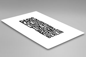 Feeby Paryż, Londyn, Tokio 20x30 2