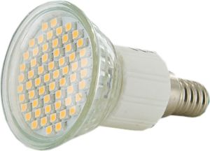 Whitenergy Żarówka LED E14, 60 SMD 3528, 3W, 230V, ciepła biała (09482) 1