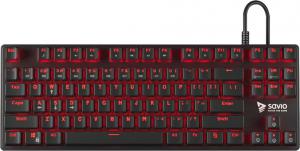 Klawiatura Savio Tempest RX TKL Outemu Red (SAVGK-TEMPEST RED) 2