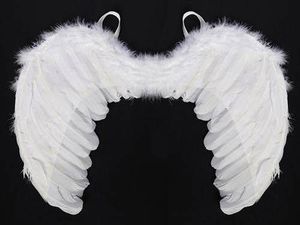 Arpex Skrzydła anioła białe - 48 x 28 cm - 1 szt. uniwersalny 1