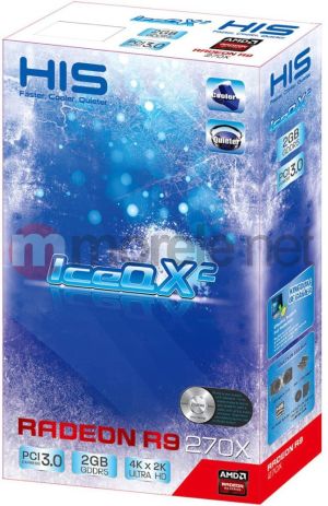 Karta graficzna HIS Radeon R9 270X IceQ X2 Boost Clock 2GB H270XQM2G2M 2