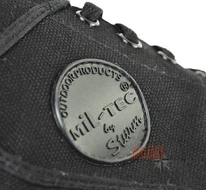 Mil-Tec Buty taktyczne opinacze Francuskie Canvas czarne r. 40 6