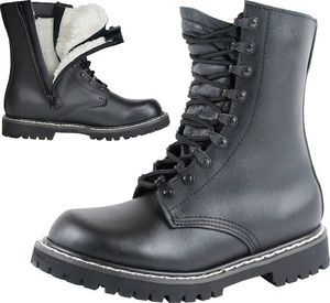 Mil-Tec Buty taktyczne skoczków Bundeswehr ocieplane czarne r. 43 1