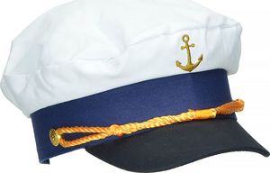 MFH Czapka z daszkiem marynarska biała r. 58 5