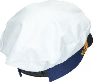MFH Czapka z daszkiem marynarska biała r. 54 3