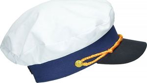 MFH Czapka z daszkiem marynarska biała r. 54 4