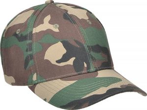 Mil-Tec Czapka z daszkiem bejsbolówka woodland r. uniwersalny 5