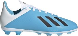 Adidas Buty piłkarskie X 19.4 FxG Junior niebiesko białe F35361 37 1/3 1