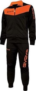 Givova Dres sportowy Visa Givova czarno-pomarańczowy fluo XL 2