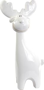 Dekoracja świąteczna TG Figurka ceramiczna Renifer - 36 cm uniwersalny 1